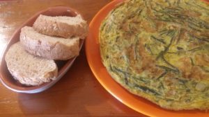 frittata agli asparagi selvatici