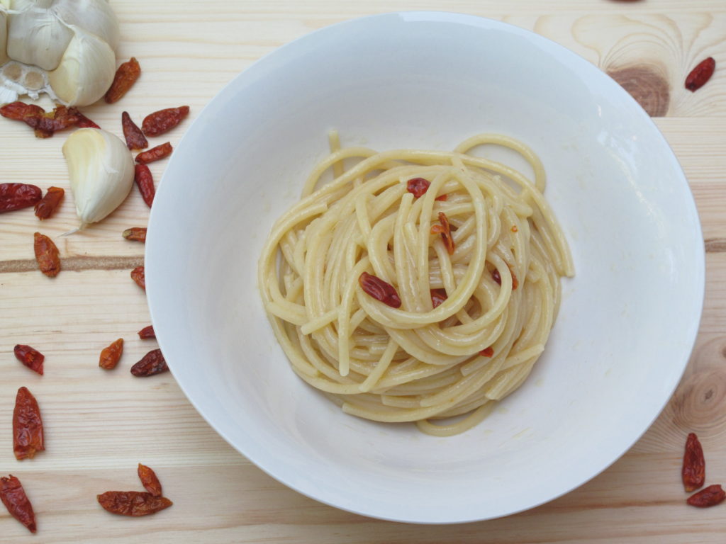 aglio, olio e peperoncino