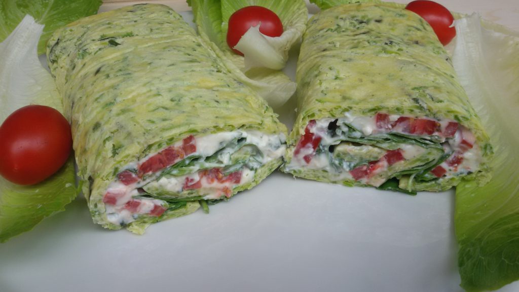 rotolo di zucchine ripieno